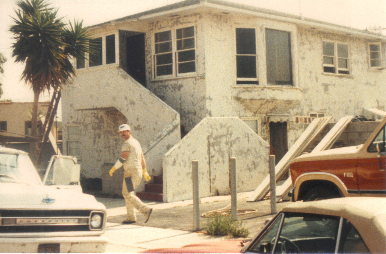 Exterior - before