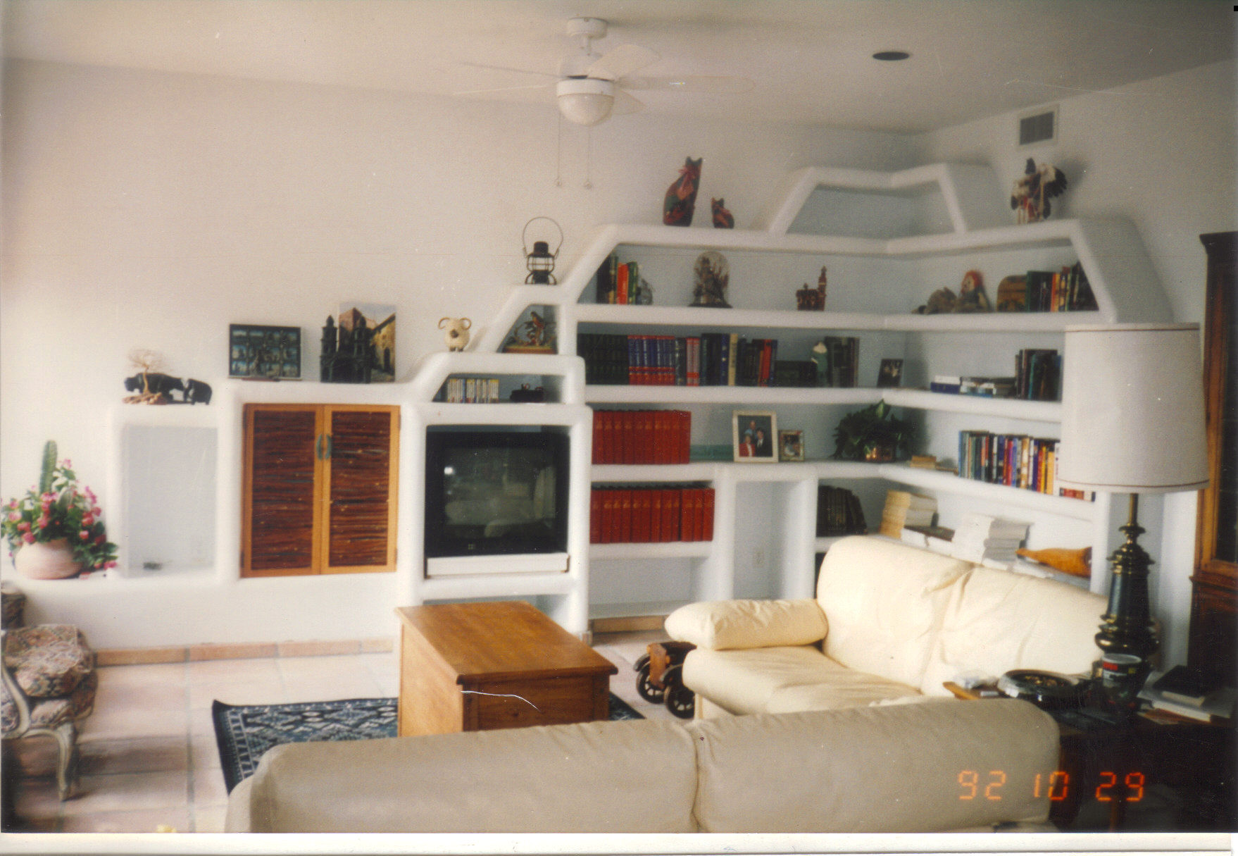 Finished plaster - interior